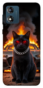 Чехол Black trouble для Motorola Moto E13