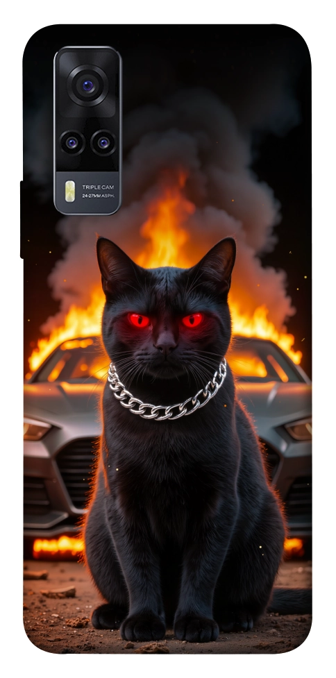 Чехол Black trouble для Vivo Y31