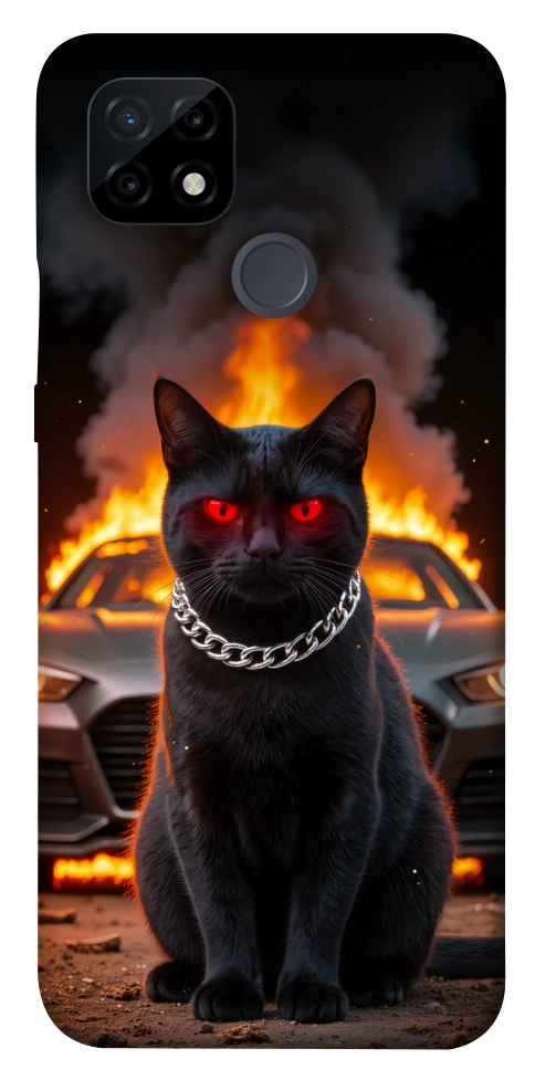 Чохол Black trouble для Realme C21
