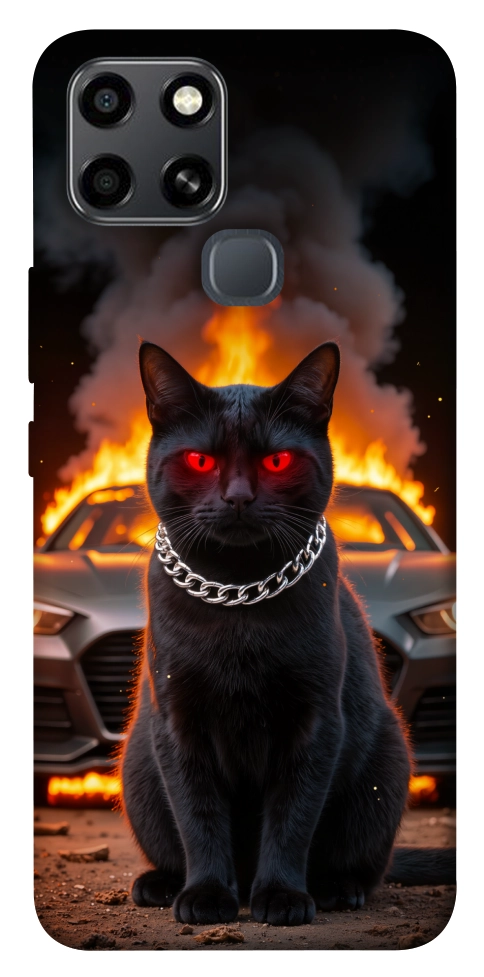 Чохол Black trouble для Infinix Smart 6