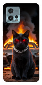 Чехол Black trouble для Motorola Moto G72