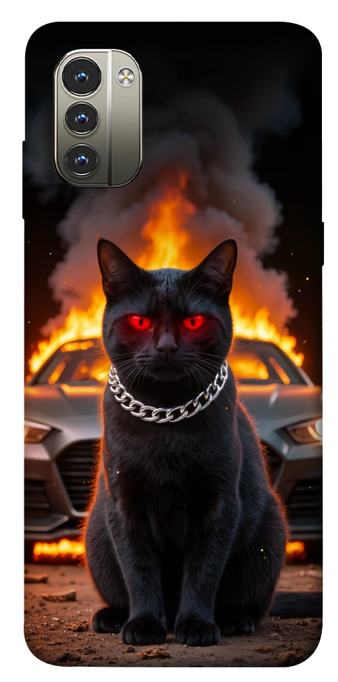 Чохол Black trouble для Nokia G11