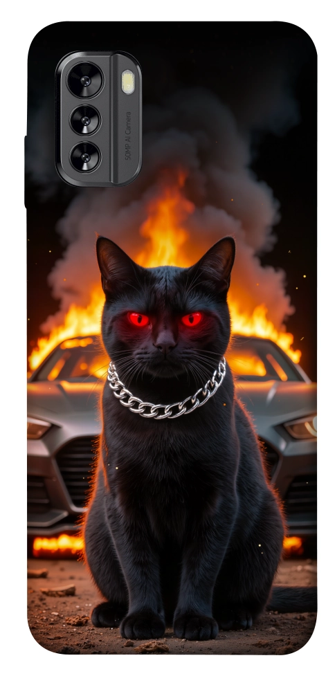 Чехол Black trouble для Nokia G60