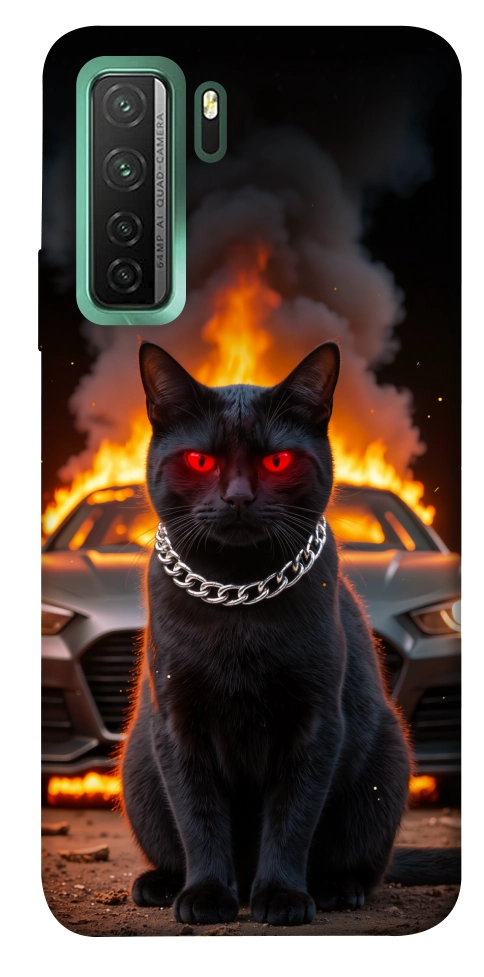 Чохол Black trouble для Huawei nova 7 SE