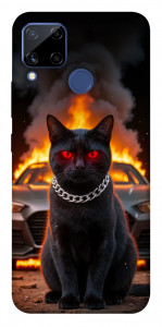 Чехол Black trouble для Realme C15