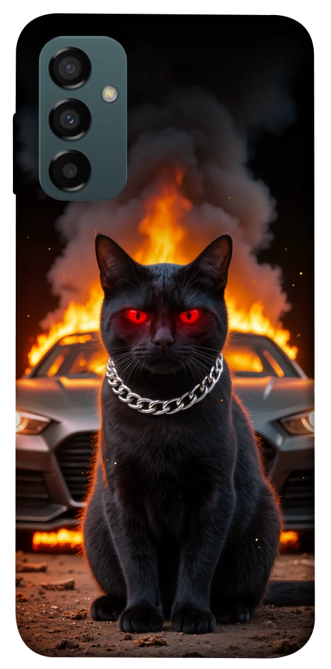 Чехол Black trouble для Galaxy M14 5G
