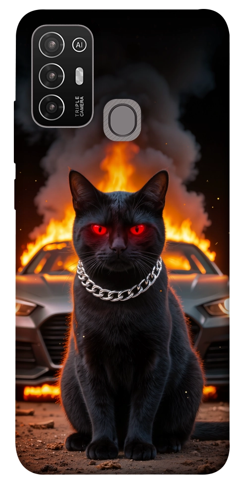 Чехол Black trouble для ZTE Blade A52