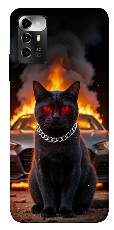 Чехол Black trouble для ZTE Blade A72