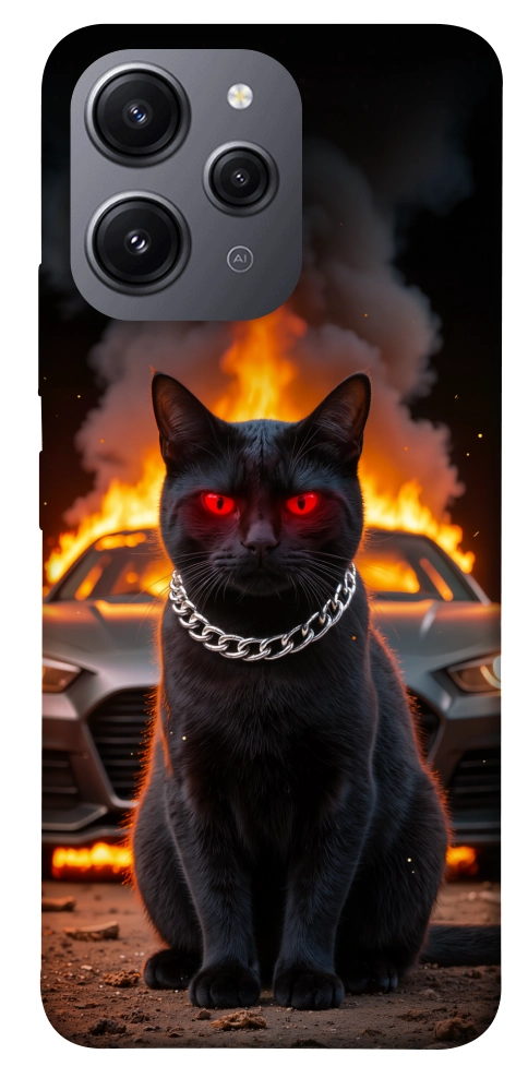 Чехол Black trouble для Xiaomi Redmi 12