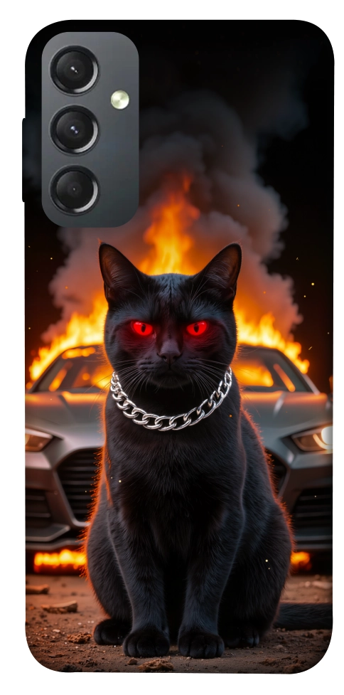 Чехол Black trouble для Galaxy A24 4G