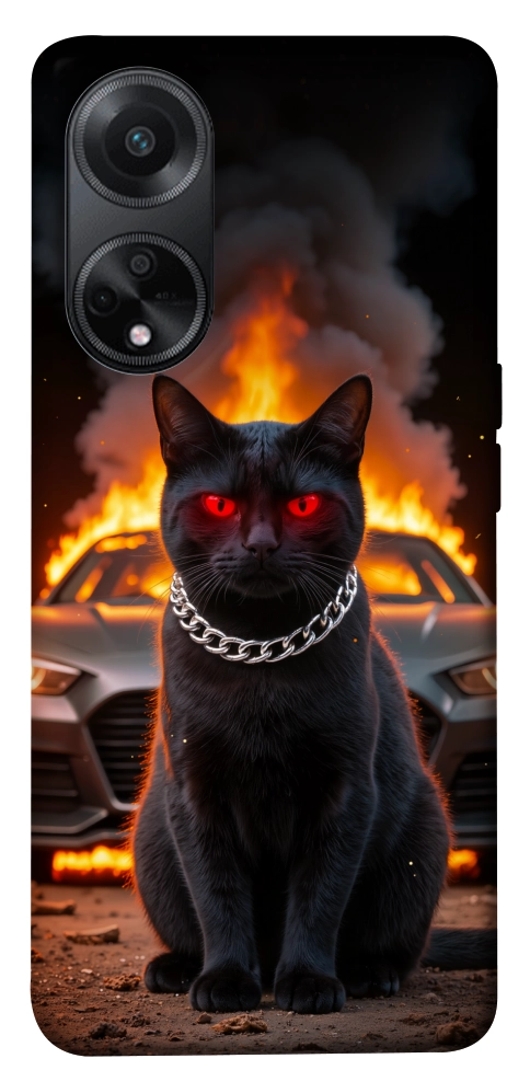 Чехол Black trouble для Oppo A98
