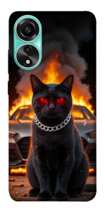Чехол Black trouble для Oppo A78 4G