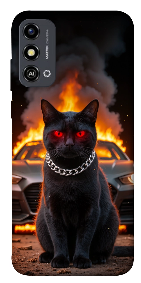 Чехол Black trouble для ZTE Blade A53
