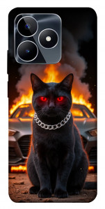 Чехол Black trouble для Realme C53