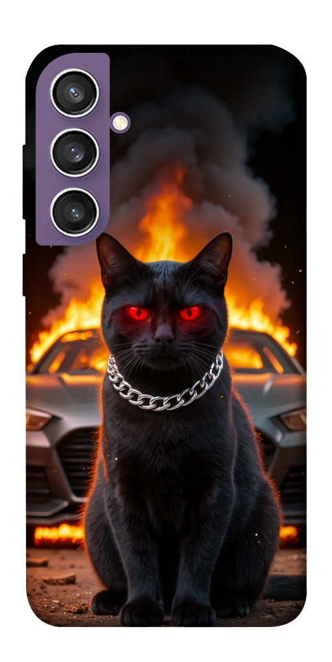 Чехол Black trouble для Galaxy S23 FE