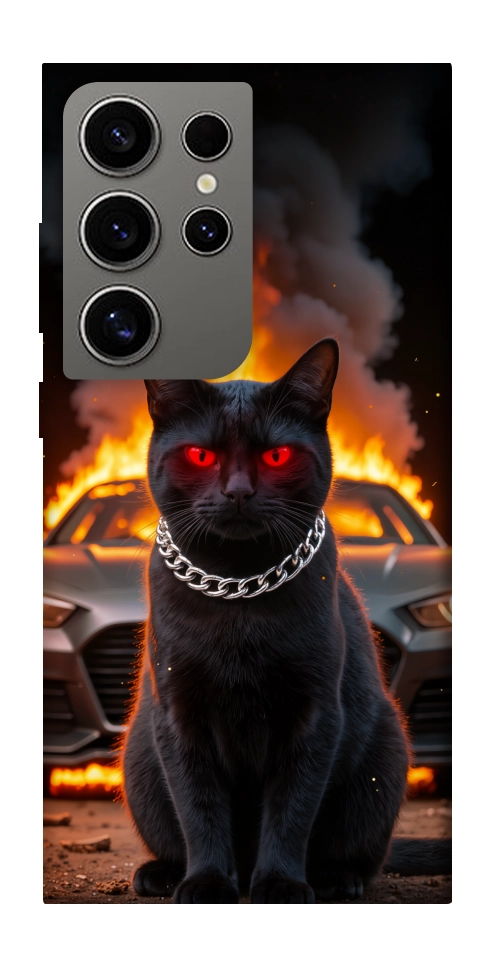 Чохол Black trouble для Galaxy S24 Ultra