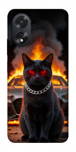 Чехол Black trouble для Oppo A38