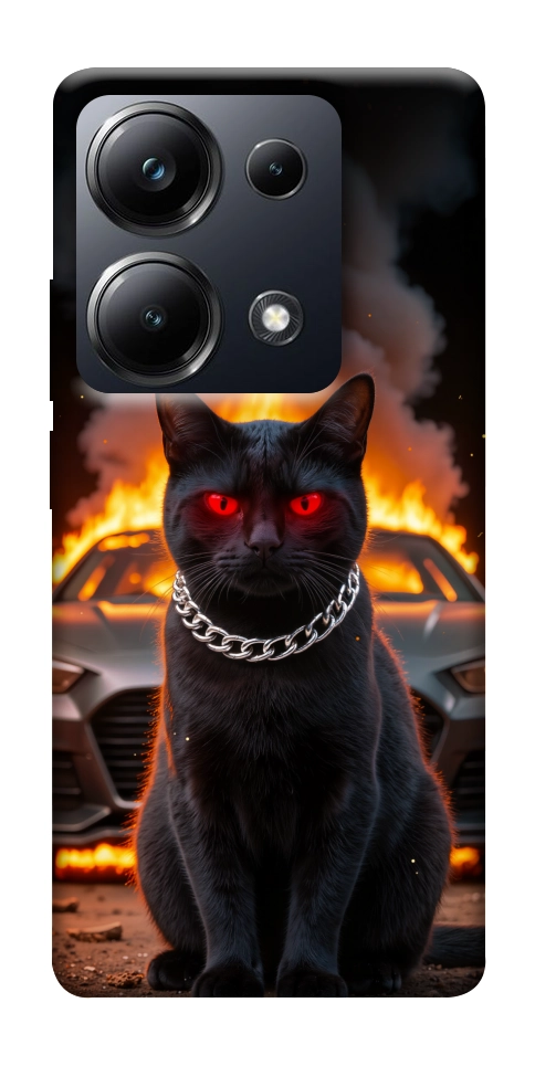 Чохол Black trouble для Xiaomi Poco M6