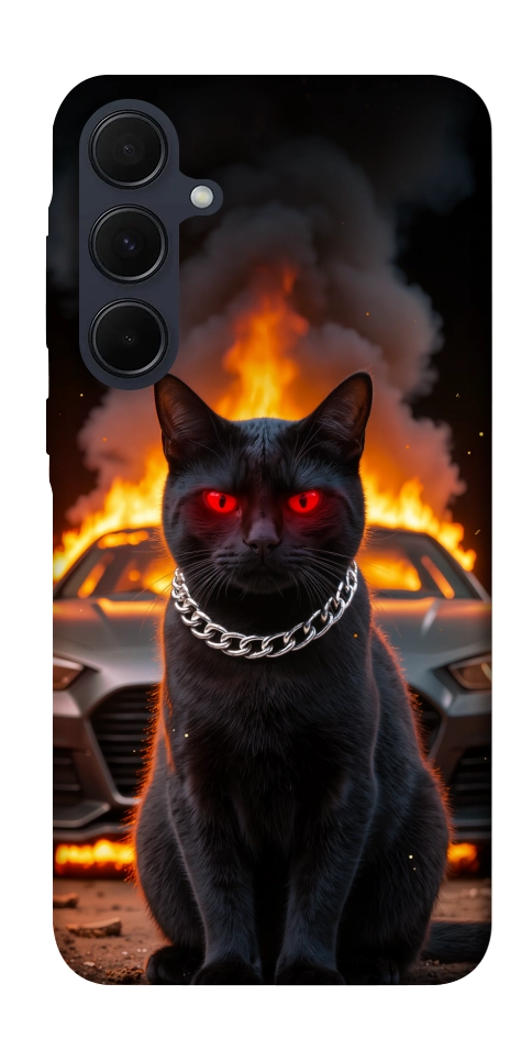 Чехол Black trouble для Galaxy A35