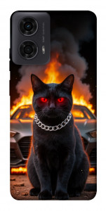 Чехол Black trouble для Motorola Moto G24
