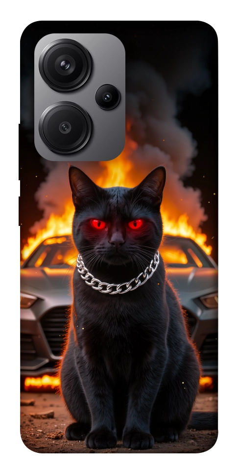 Чехол Black trouble для Xiaomi Redmi Note 13 Pro+