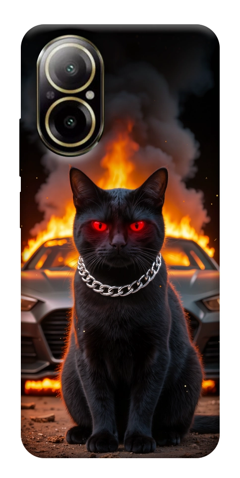 Чехол Black trouble для Realme C67 4G