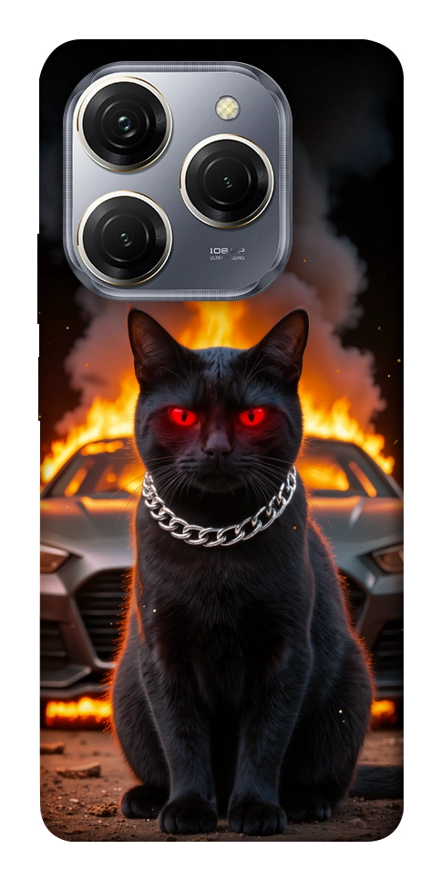 Чехол Black trouble для TECNO Spark 20 Pro