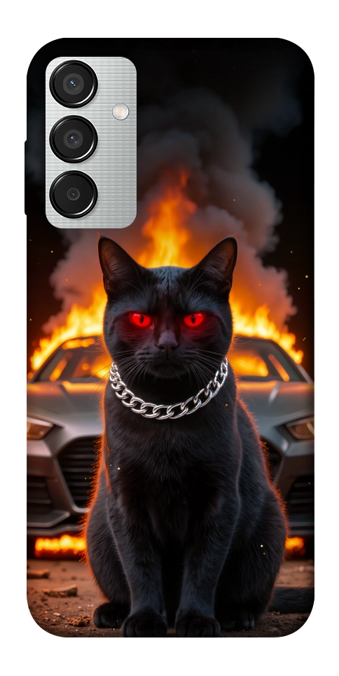 Чехол Black trouble для Galaxy M15 5G