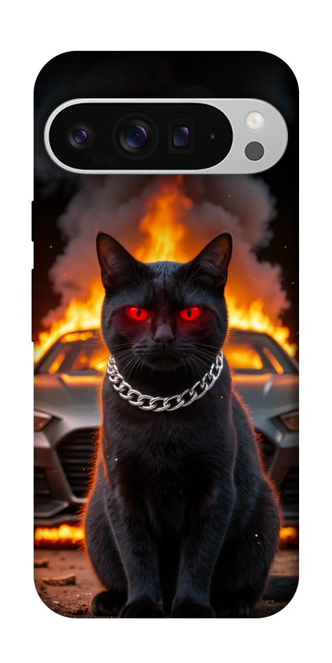 Чехол Black trouble для Google Pixel 9 Pro XL
