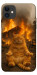 Чохол Burning cat для iPhone 11