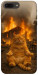 Чехол Burning cat для iPhone 7 Plus