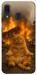 Чехол Burning cat для Galaxy A30 (2019)