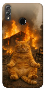 Чехол Burning cat для Huawei Honor 8X