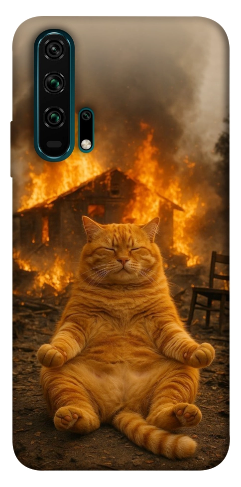 Чехол Burning cat для Huawei Honor 20 Pro
