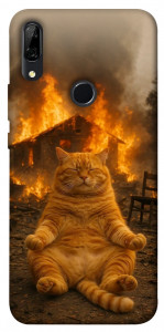 Чохол Burning cat для Huawei P Smart Z