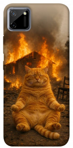 Чехол Burning cat для Realme C11