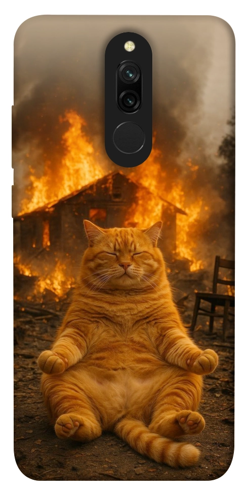 Чехол Burning cat для Xiaomi Redmi 8