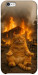 Чехол Burning cat для iPhone 6S Plus