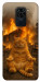 Чехол Burning cat для Xiaomi Redmi 10X