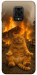 Чехол Burning cat для Xiaomi Redmi Note 9 Pro