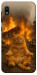 Чехол Burning cat для Galaxy A10 (A105F)