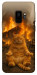 Чехол Burning cat для Galaxy S9