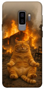 Чохол Burning cat для Galaxy S9+