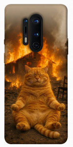Чехол Burning cat для OnePlus 8 Pro