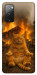 Чохол Burning cat для Galaxy S20 FE