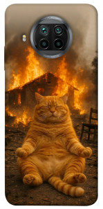 Чохол Burning cat для Xiaomi Redmi Note 9 Pro 5G