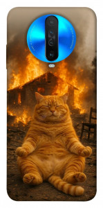 Чехол Burning cat для Xiaomi Redmi K30