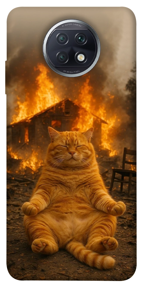 Чехол Burning cat для Xiaomi Redmi Note 9T