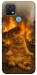 Чохол Burning cat для Oppo A15