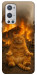 Чехол Burning cat для Oneplus 9 pro